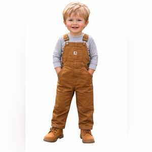 Carhartt Kids Brown Overalls